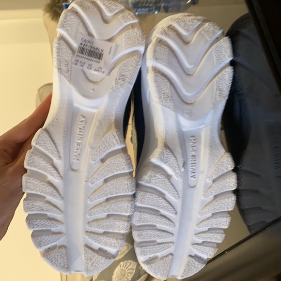 Platform Shoes Faux Crocodile Sneakers Blue Music Festival Style - Picture 5 of 8